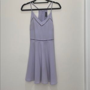 ASTR the Label Lavender Cut our skater dress Sz M
